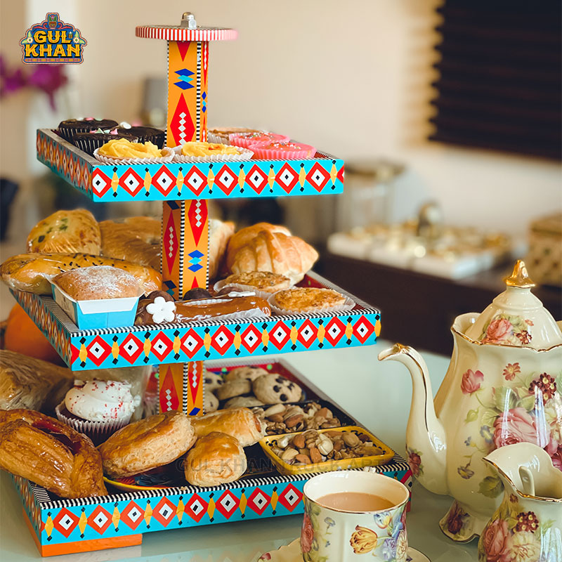 3 Tier Serving Tray (Handmade) – 01