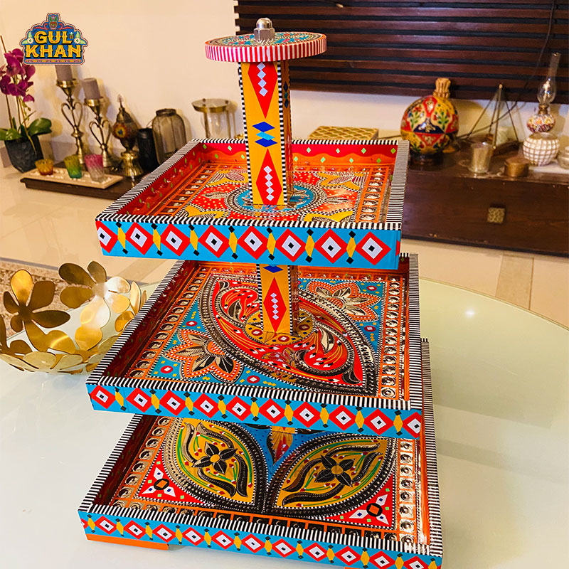 3 Tier Serving Tray (Handmade) – 01