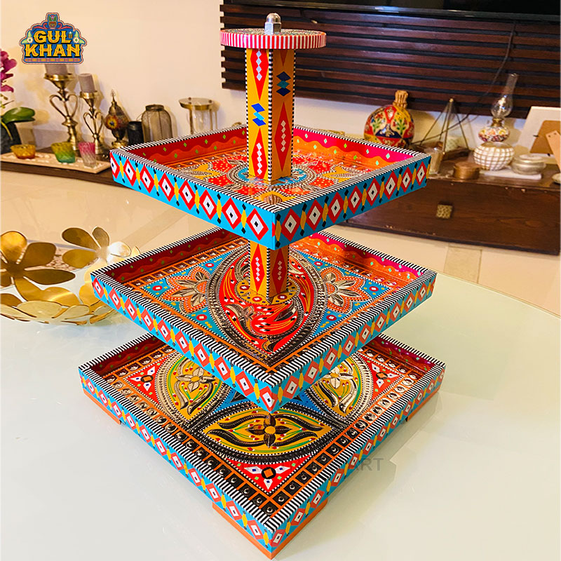 3 Tier Serving Tray (Handmade) – 01