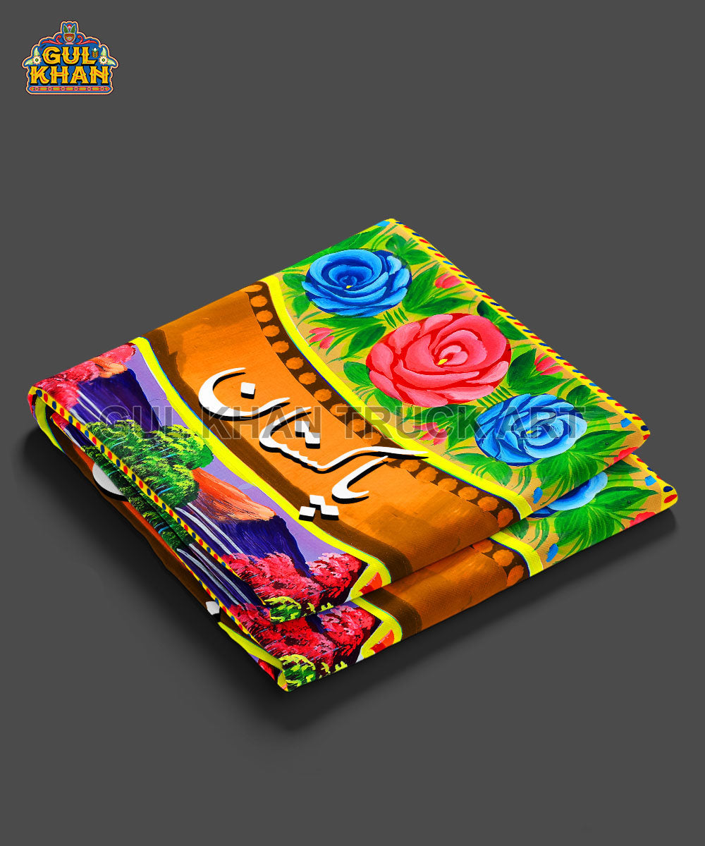 Dil Dil Pakistan Printed Truck Art Shawls