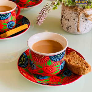 Hand Painted bone china Tea set 05