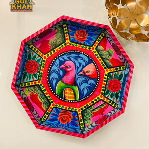 Tray Wooden Hand Painted 04