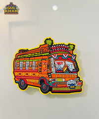 Bus W11 Premium Truck Art Rubber Fridge Magnet