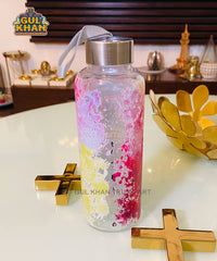 Bottle Glass Printed - 001