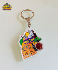 Multan Premium Acrylic Key Chain (Dual side print) 126