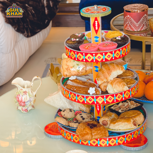 3 Tier Serving Tray (Handmade) - 02