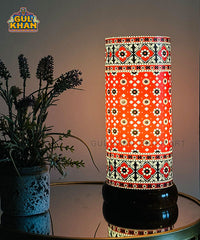 Ajrak Design Printed Acrylic Lamp