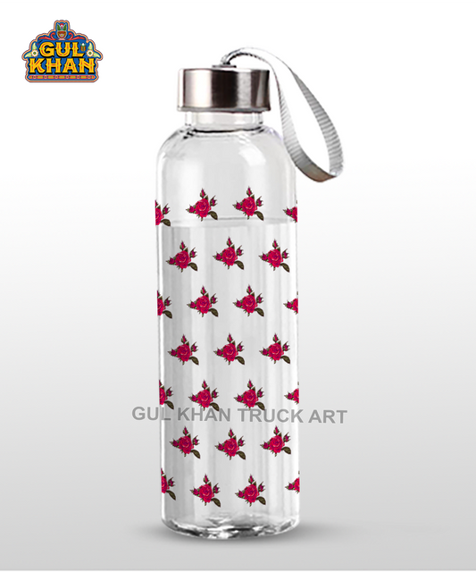 Bottle Glass Printed - 006