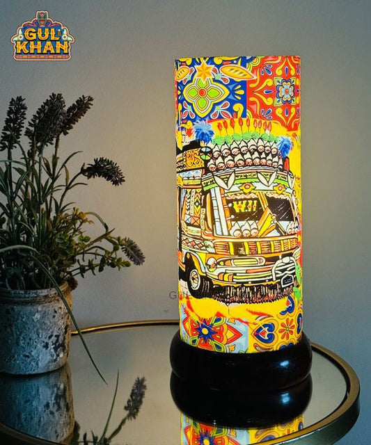 Bus W11 Printed Design Acrylic Lamp