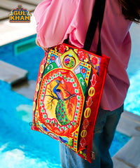 Peacock Tote Bag - 004