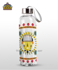 Bottle Glass Printed - 010