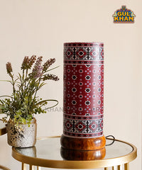 Ajrak Design Printed Acrylic Lamp