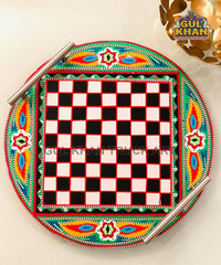 Chamakpatti Tray (Chess Pattern) 0028