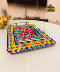 Chamakpatti Tray (Steel Handle) 0024