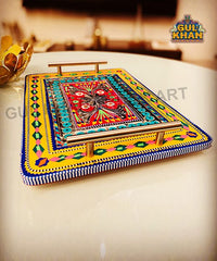 Chamakpatti Tray (Steel Handle) 0024