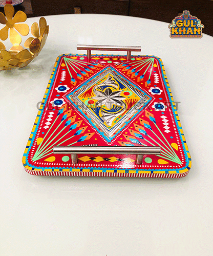 Chamakpatti Tray (Steel Handle) 0025