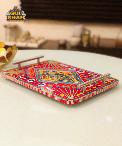 Chamakpatti Tray (Steel Handle) 0025