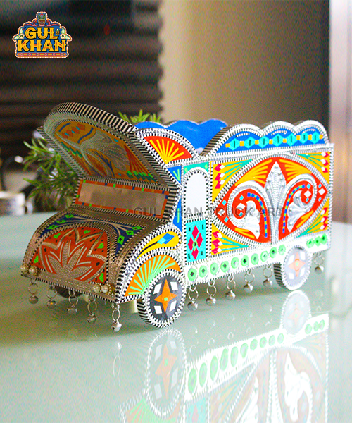 Chamakpatti Truck Tissue Box Design 11147