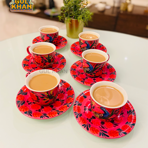 Hand Painted bone china Tea set 04