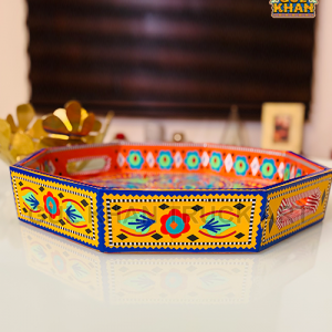 Hexagon Chamakpatti Tray 0037