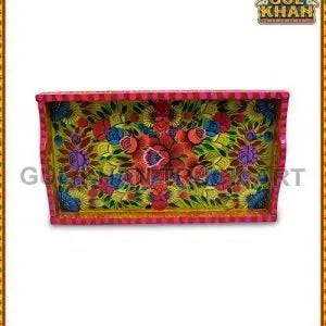 Tray  (Wooden Hand Painted) Design 0019
