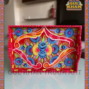 Tray  (Wooden Hand Painted) Design 0040